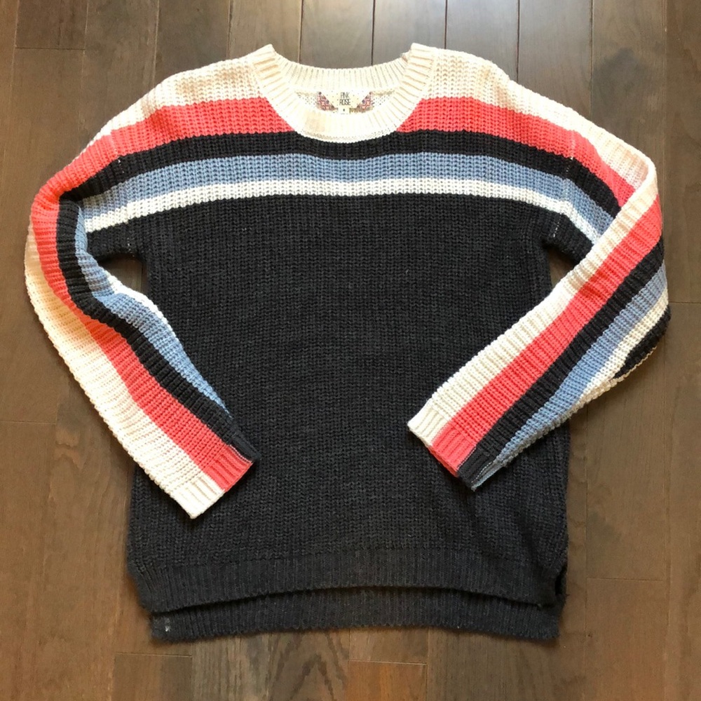 🌟 Colorblock Sweater